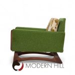 Adrian Pearsall for Craft Associates Mid Century Walnut Lounge Chair