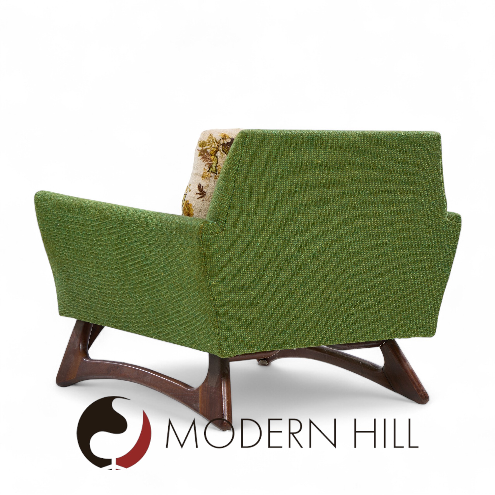 Adrian Pearsall for Craft Associates Mid Century Walnut Lounge Chair