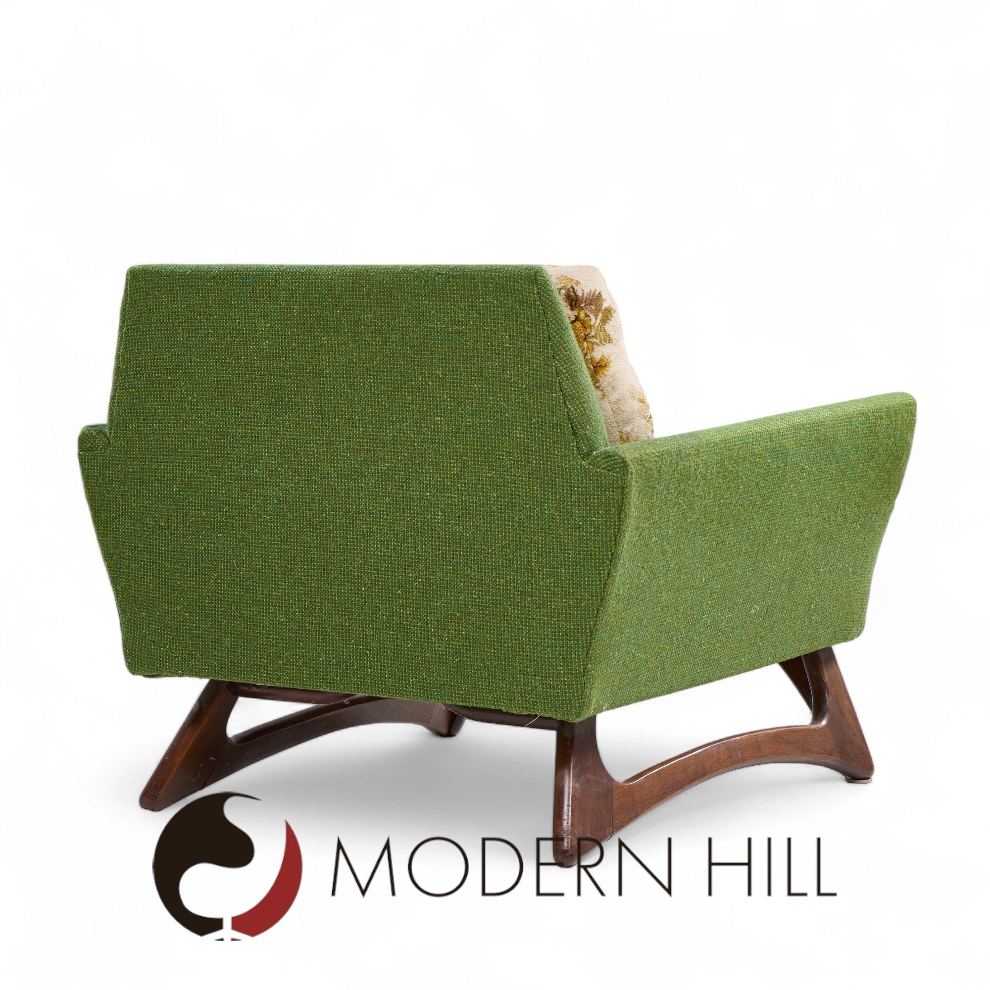 Adrian Pearsall for Craft Associates Mid Century Walnut Lounge Chair