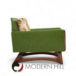 Adrian Pearsall for Craft Associates Mid Century Walnut Lounge Chair