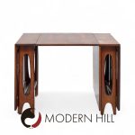 Bendt Winge Mid Century Norwegian Rosewood Drop-leaf Rosewood Dining Table - Pair | Mid Century Modern Furniture - Mid Century Furniture Chicago Bendt Winge Mid Century Norwegian Rosewood Drop-leaf Rosewood Dining Table - Pair