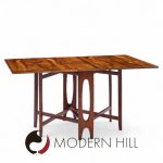 Bendt Winge Mid Century Norwegian Rosewood Drop-leaf Rosewood Dining Table - Pair