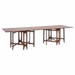 Bendt Winge Mid Century Norwegian Rosewood Drop-leaf Rosewood Dining Table - Pair | Mid Century Modern Furniture - Mid Century Furniture Chicago Bendt Winge Mid Century Norwegian Rosewood Drop-leaf Rosewood Dining Table - Pair