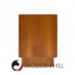 Bernhard Pedersen & Søn Mid Century Danish Modern Teak Tambour Door Sideboard Credenza