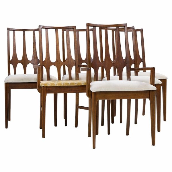 Broyhill Brasilia Mid Century Dining Chairs - Set of 6