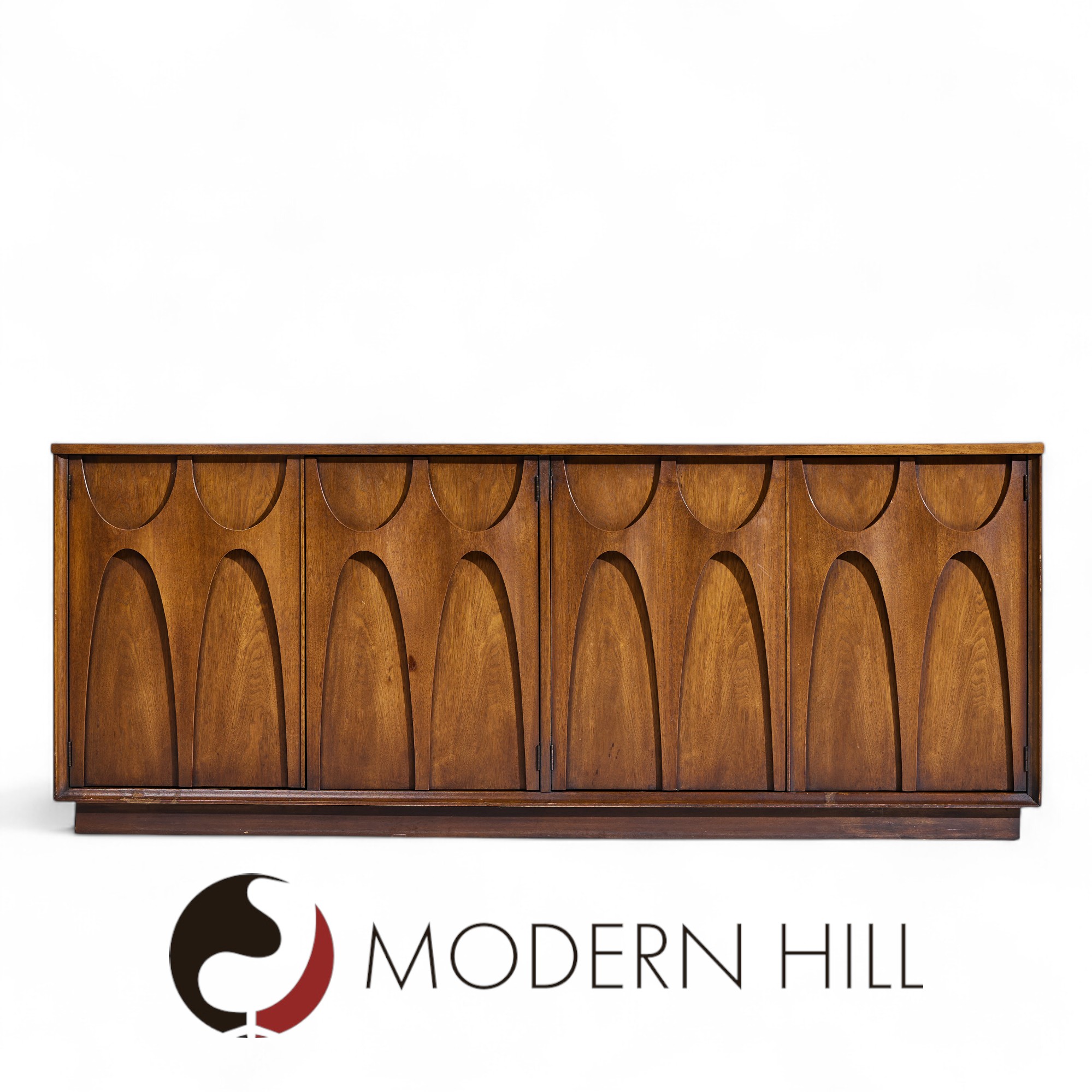 Broyhill Brasilia Mid Century Walnut Credenza