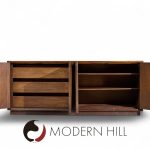 Broyhill Brasilia Mid Century Walnut Credenza