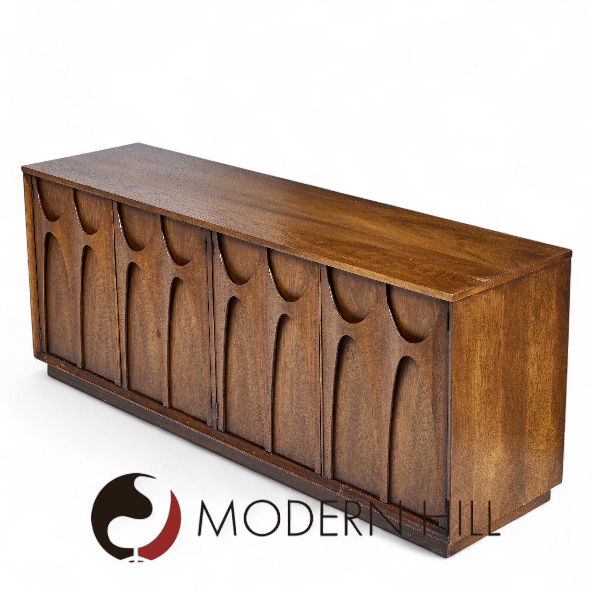 Broyhill Brasilia Mid Century Walnut Credenza