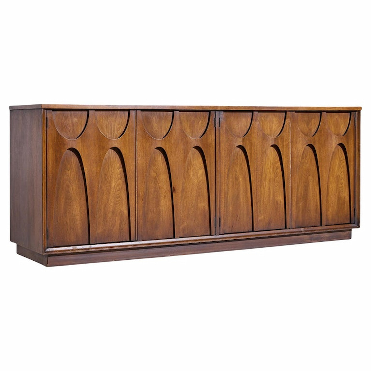 Broyhill Brasilia Mid Century Walnut Credenza