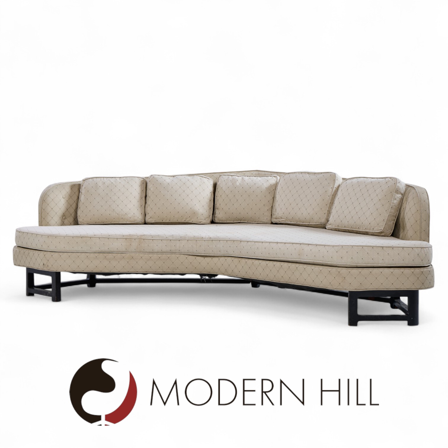 Edward Wormley for Dunbar 6392a Mid Century Janus Sofa