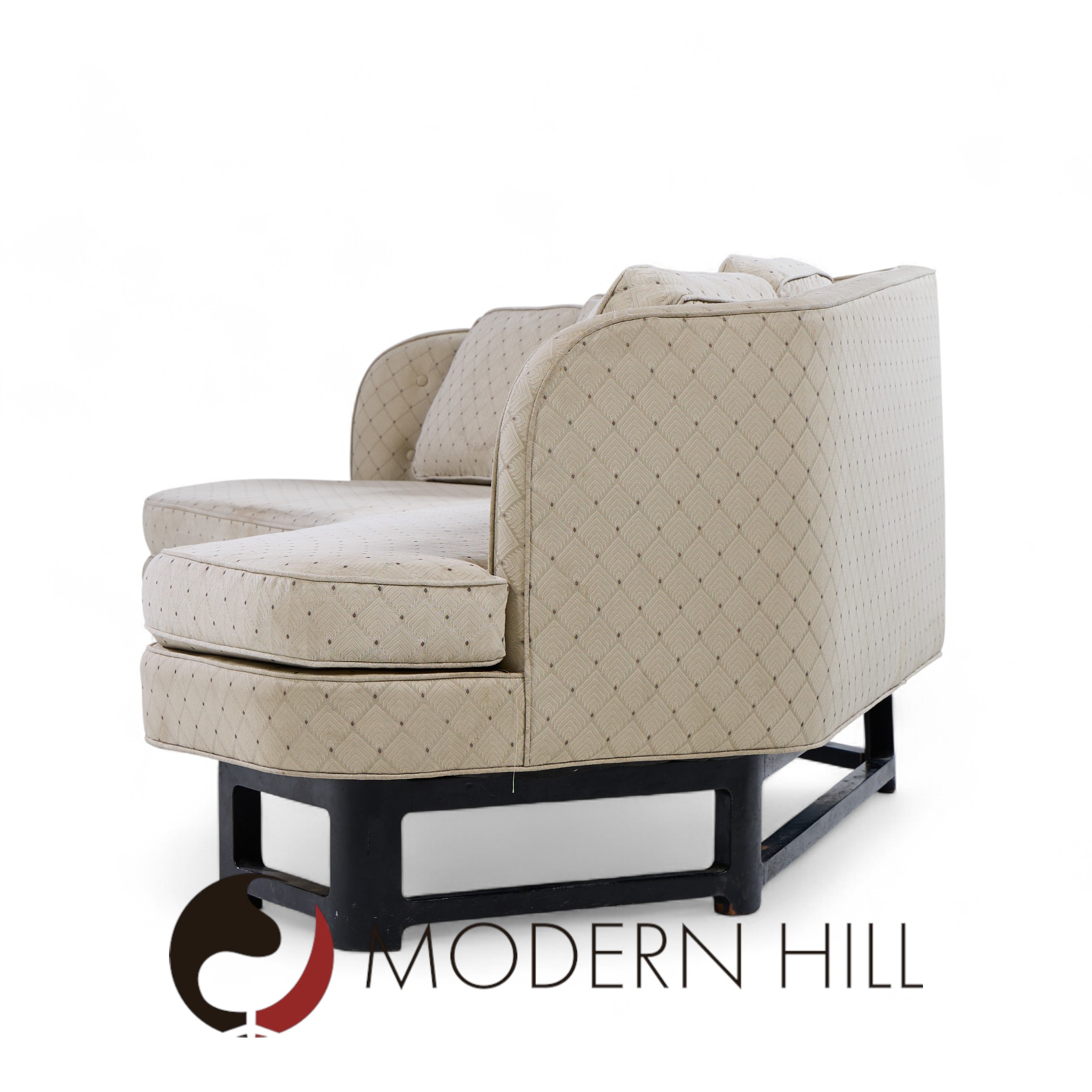 Edward Wormley for Dunbar 6392a Mid Century Janus Sofa