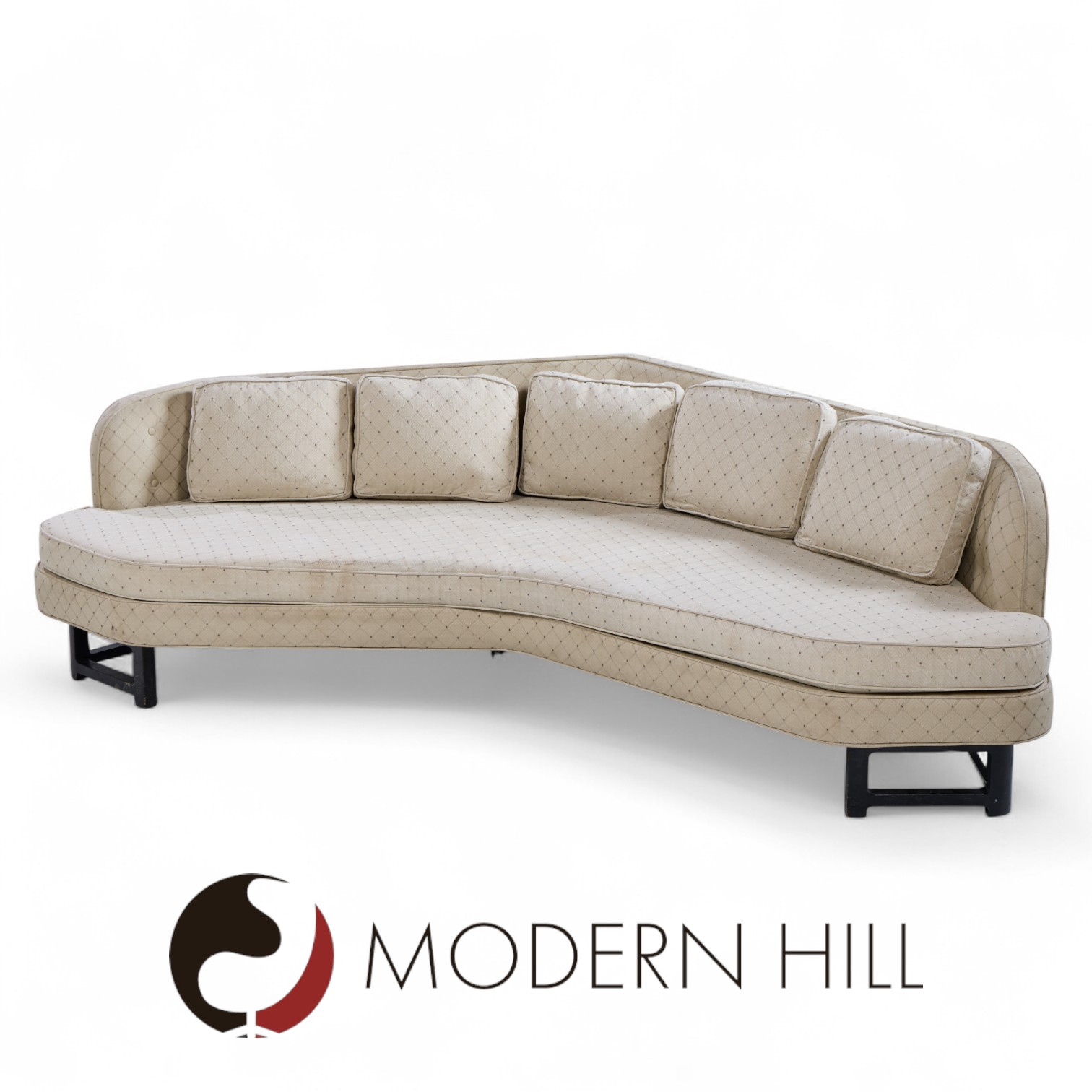 Edward Wormley for Dunbar 6392a Mid Century Janus Sofa