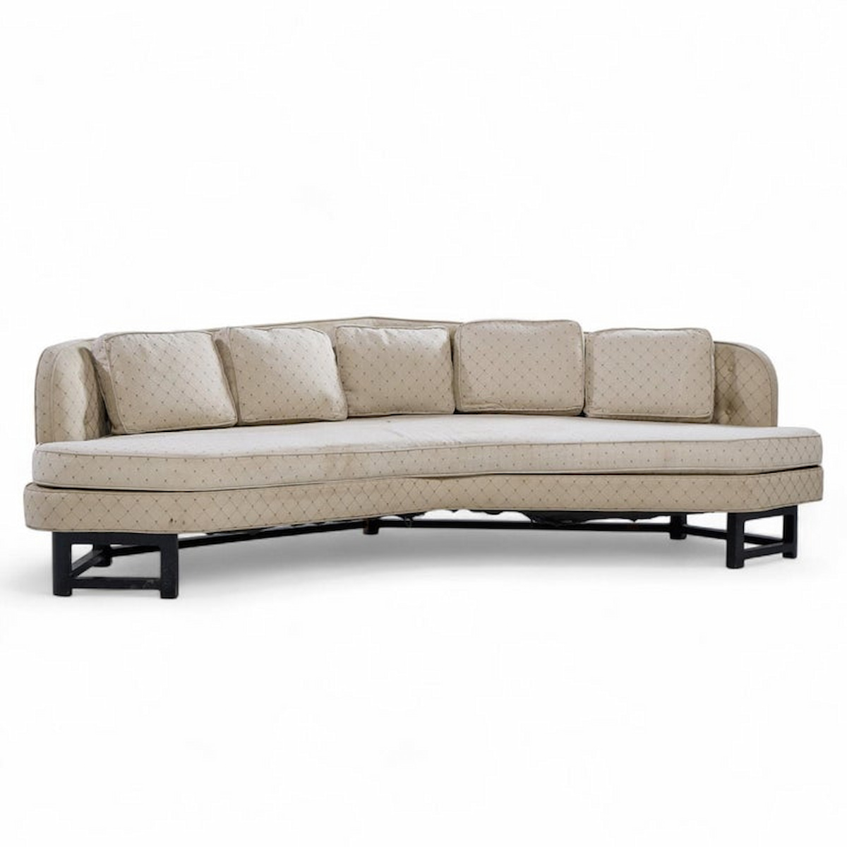 Edward Wormley for Dunbar 6392a Mid Century Janus Sofa