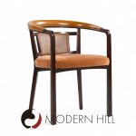 Edward Wormley for Dunbar Mahogany and Cane Dining Chairs - Set of 4