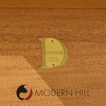 Edward Wormley for Dunbar Mid Century Mahogany Expanding Dining Table with 2 Leaves