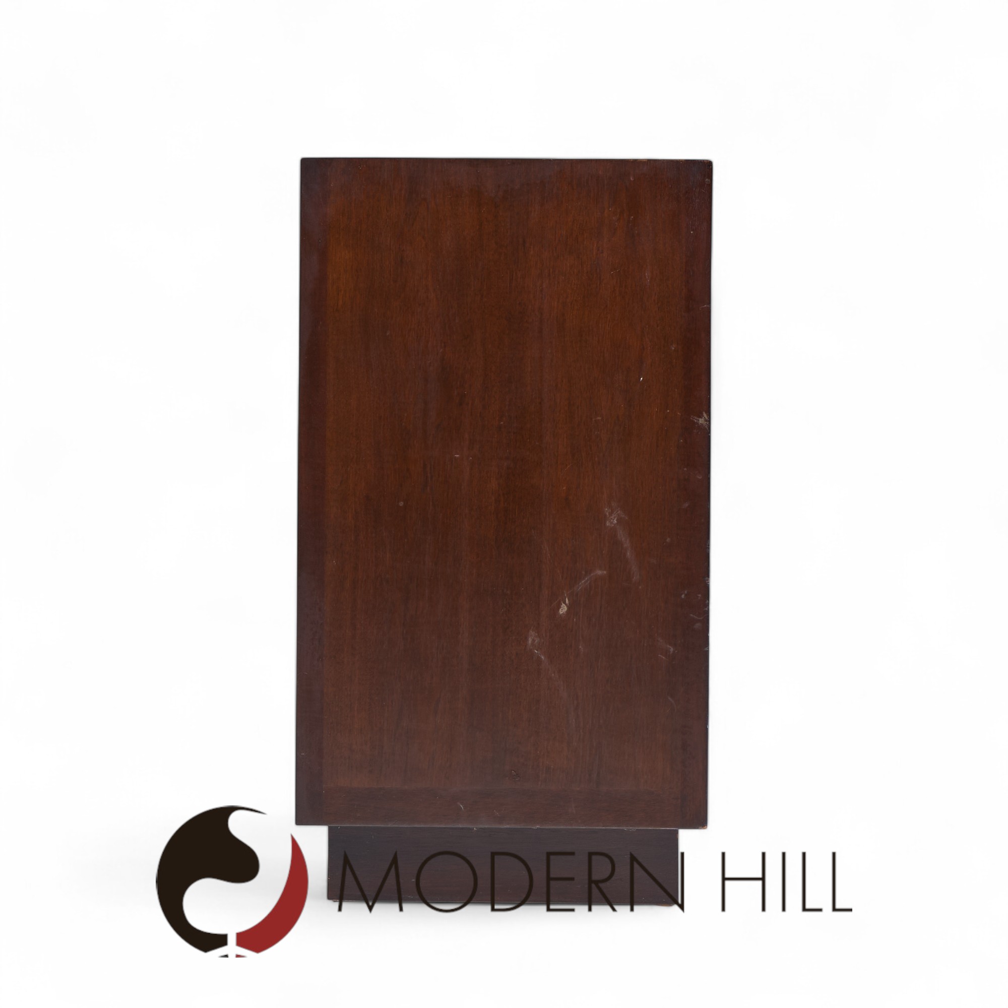 Edward Wormley for Dunbar Mid Century Basketweave Rosewood and Mahogany Credenza