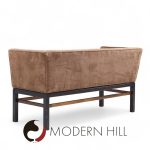 Edward Wormley for Dunbar Mid Century Rosewood and Mahogany Settee Bench