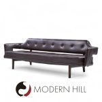 Edward Wormley for Dunbar Model 486 Mid Century Bracket Back Sofa