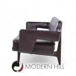 Edward Wormley for Dunbar Model 486 Mid Century Bracket Back Sofa