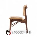 Finn Juhl for Baker Model 51 Mid Century Walnut Dining Chairs - Set of 4 | Mid Century Modern Furniture - Mid Century Furniture Chicago Finn Juhl for Baker Model 51 Mid Century Walnut Dining Chairs - Set of 4