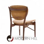 Finn Juhl for Baker Model 51 Mid Century Walnut Dining Chairs - Set of 4 | Mid Century Modern Furniture - Mid Century Furniture Chicago Finn Juhl for Baker Model 51 Mid Century Walnut Dining Chairs - Set of 4