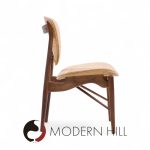 Finn Juhl for Baker Model 51 Mid Century Walnut Dining Chairs - Set of 4 | Mid Century Modern Furniture - Mid Century Furniture Chicago Finn Juhl for Baker Model 51 Mid Century Walnut Dining Chairs - Set of 4