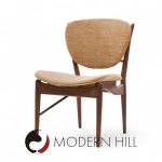 Finn Juhl for Baker Model 51 Mid Century Walnut Dining Chairs - Set of 4 | Mid Century Modern Furniture - Mid Century Furniture Chicago Finn Juhl for Baker Model 51 Mid Century Walnut Dining Chairs - Set of 4