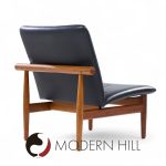 Finn Juhl for France and Sons Fd137 Mid Century Danish Teak Japan Lounge Chairs - Pair