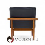 Finn Juhl for France and Sons Fd137 Mid Century Danish Teak Japan Lounge Chairs - Pair