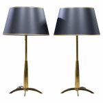 Gerald Thurston for Stiffel Mid Century Brass Rocket Table Lamp - Pair | Mid Century Modern Furniture - Mid Century Furniture Chicago Gerald Thurston for Stiffel Mid Century Brass Rocket Table Lamp - Pair