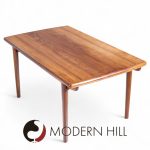 Gunni Omann for Omann Jun Mid Century Danish Rosewood Hidden Leaf Expanding Dining Table