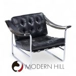 Hans Eichenberger for De Sede Model He 113 Mid Century Lounge Chairs - Pair