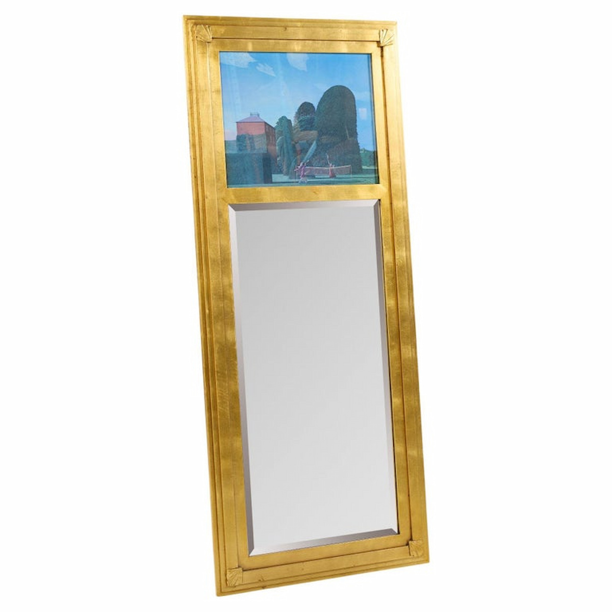 Jay Spectre Mid Century Gilt Wall Mirror