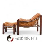 Jean Gillon for Italma Amazonas Mid Century Lounge Chair and Ottoman