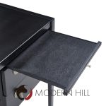 Jens Risom Mid Century Ebonzed Walnut Desk | Mid Century Modern Furniture - Mid Century Furniture Chicago Jens Risom Mid Century Ebonzed Walnut Desk