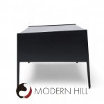 Jens Risom Mid Century Ebonzed Walnut Desk | Mid Century Modern Furniture - Mid Century Furniture Chicago Jens Risom Mid Century Ebonzed Walnut Desk