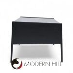 Jens Risom Mid Century Ebonzed Walnut Desk | Mid Century Modern Furniture - Mid Century Furniture Chicago Jens Risom Mid Century Ebonzed Walnut Desk