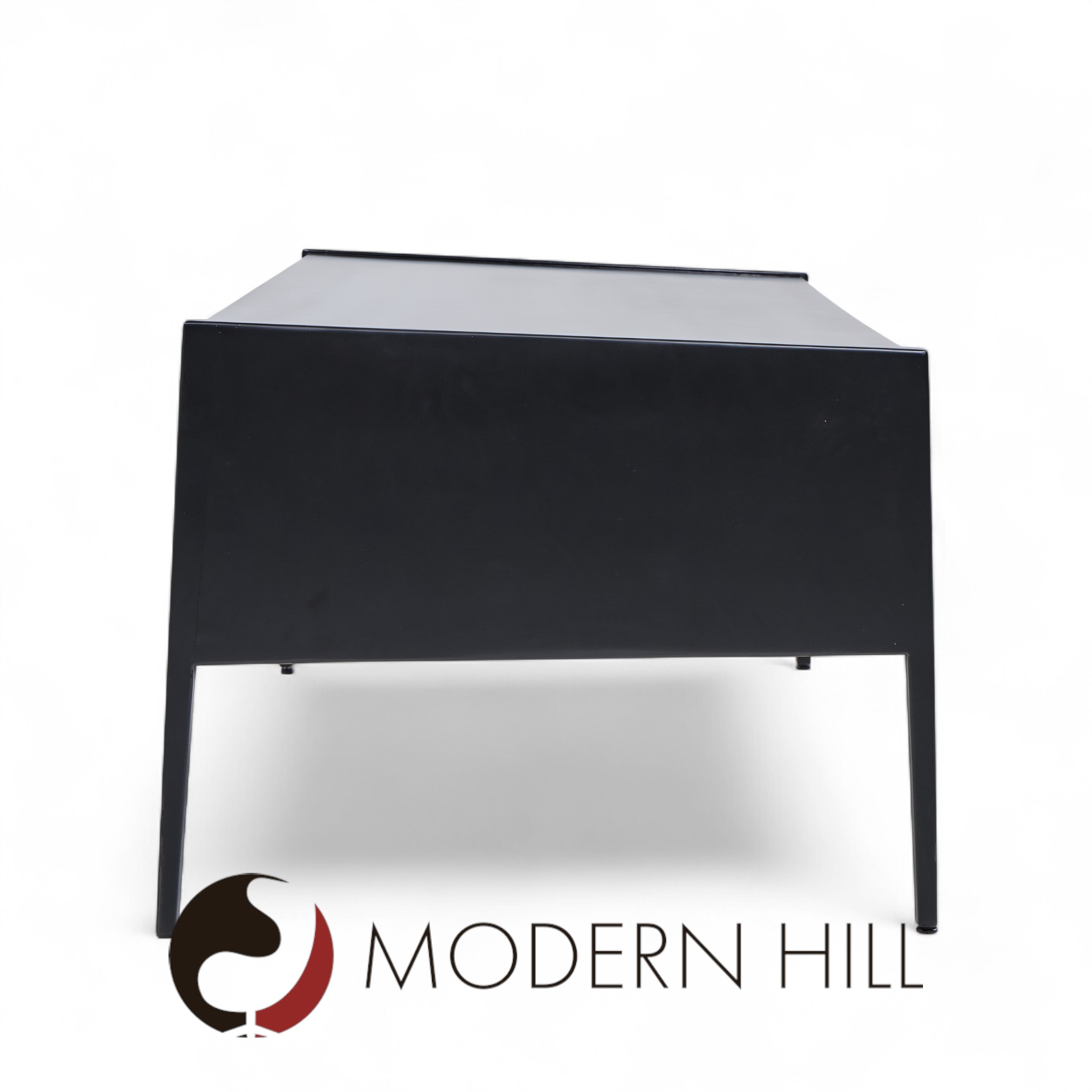 Jens Risom Mid Century Ebonzed Walnut Desk