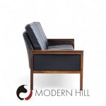 Knut Saeter for Vatne Møbler Mid Century Norwegian Rosewood and Leather Sofa | Mid Century Modern Furniture - Mid Century Furniture Chicago Knut Saeter for Vatne Møbler Mid Century Norwegian Rosewood and Leather Sofa