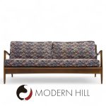 Kofod Larsen for Selig Mid Century Walnut Sofa | Mid Century Modern Furniture - Mid Century Furniture Chicago Kofod Larsen for Selig Mid Century Walnut Sofa