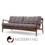 Kofod Larsen for Selig Mid Century Walnut Sofa | Mid Century Modern Furniture - Mid Century Furniture Chicago Kofod Larsen for Selig Mid Century Walnut Sofa