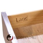 Lane Perception Mid Century Walnut Offset Credenza