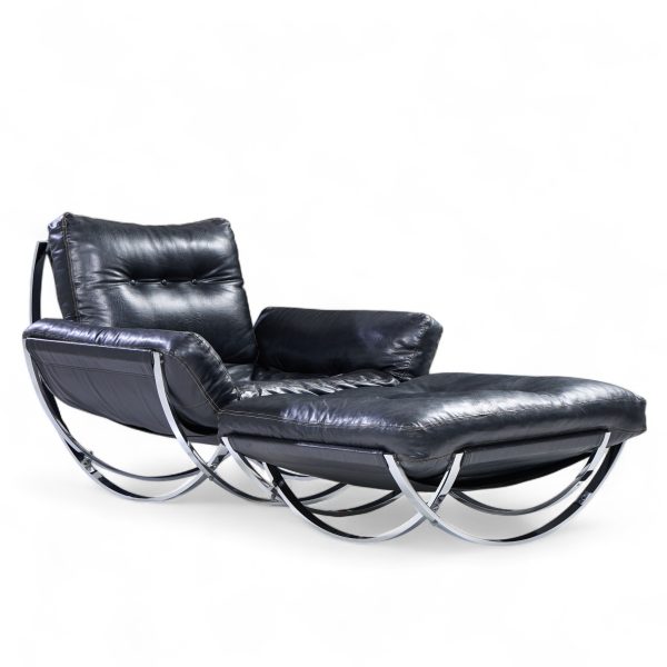 Lennart Bender Mid Century Apollo Chair and Ottoman
