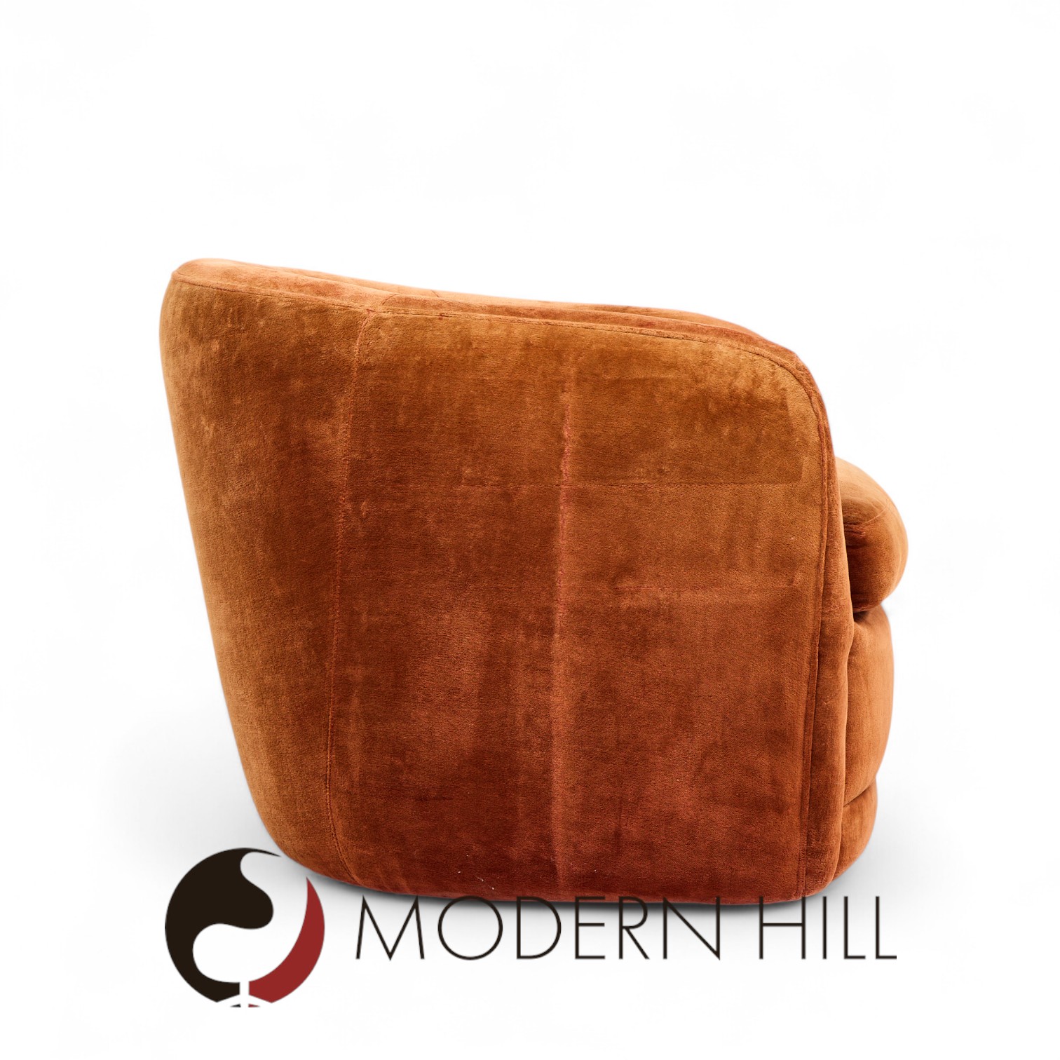 Milo Baughman for Thayer Coggin Mid Century Lounge Chairs - Pair