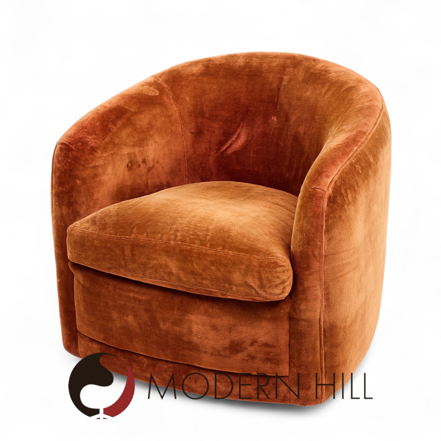 Milo Baughman for Thayer Coggin Mid Century Lounge Chairs - Pair