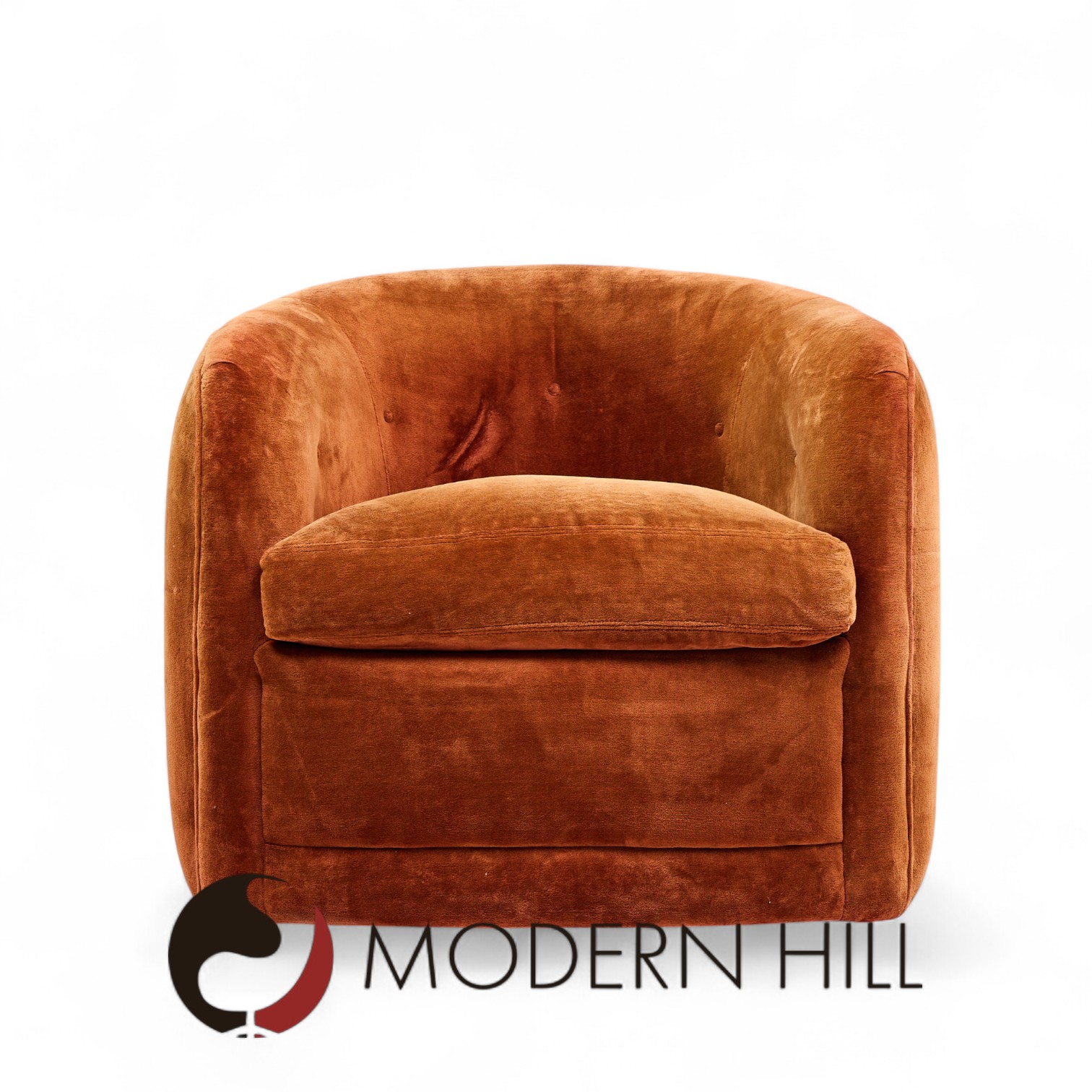 Milo Baughman for Thayer Coggin Mid Century Lounge Chairs - Pair