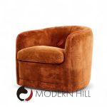 Milo Baughman for Thayer Coggin Mid Century Lounge Chairs - Pair