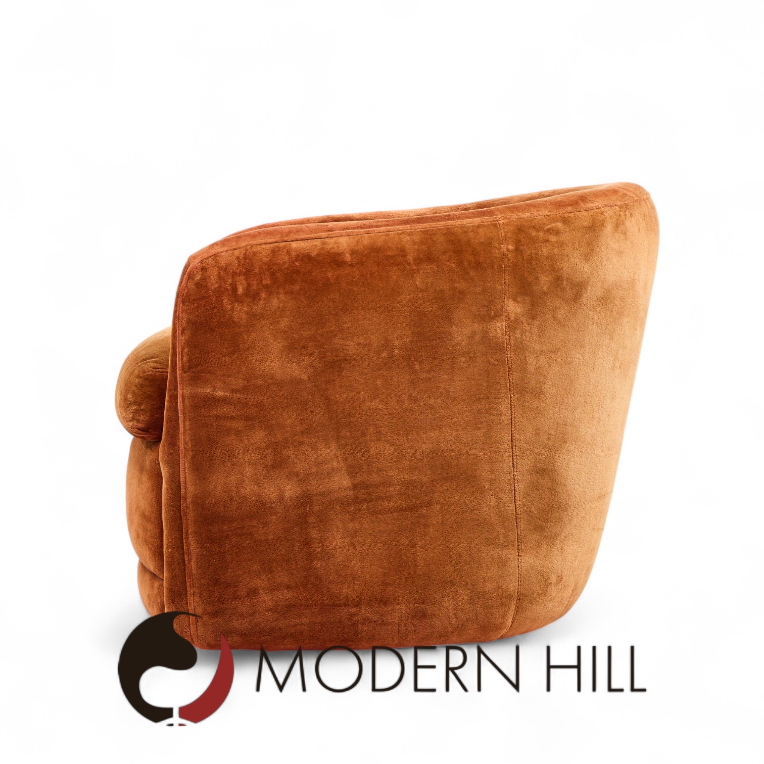 Milo Baughman for Thayer Coggin Mid Century Lounge Chairs - Pair