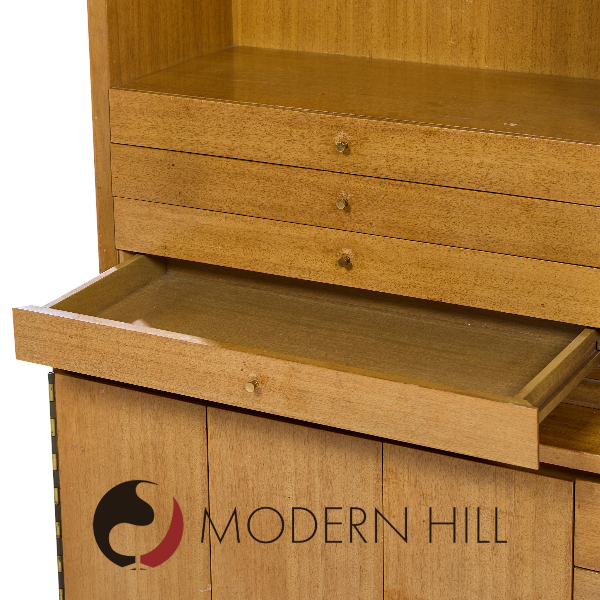 Paul Mccobb for Calvin Mid Century Buffet and Hutch