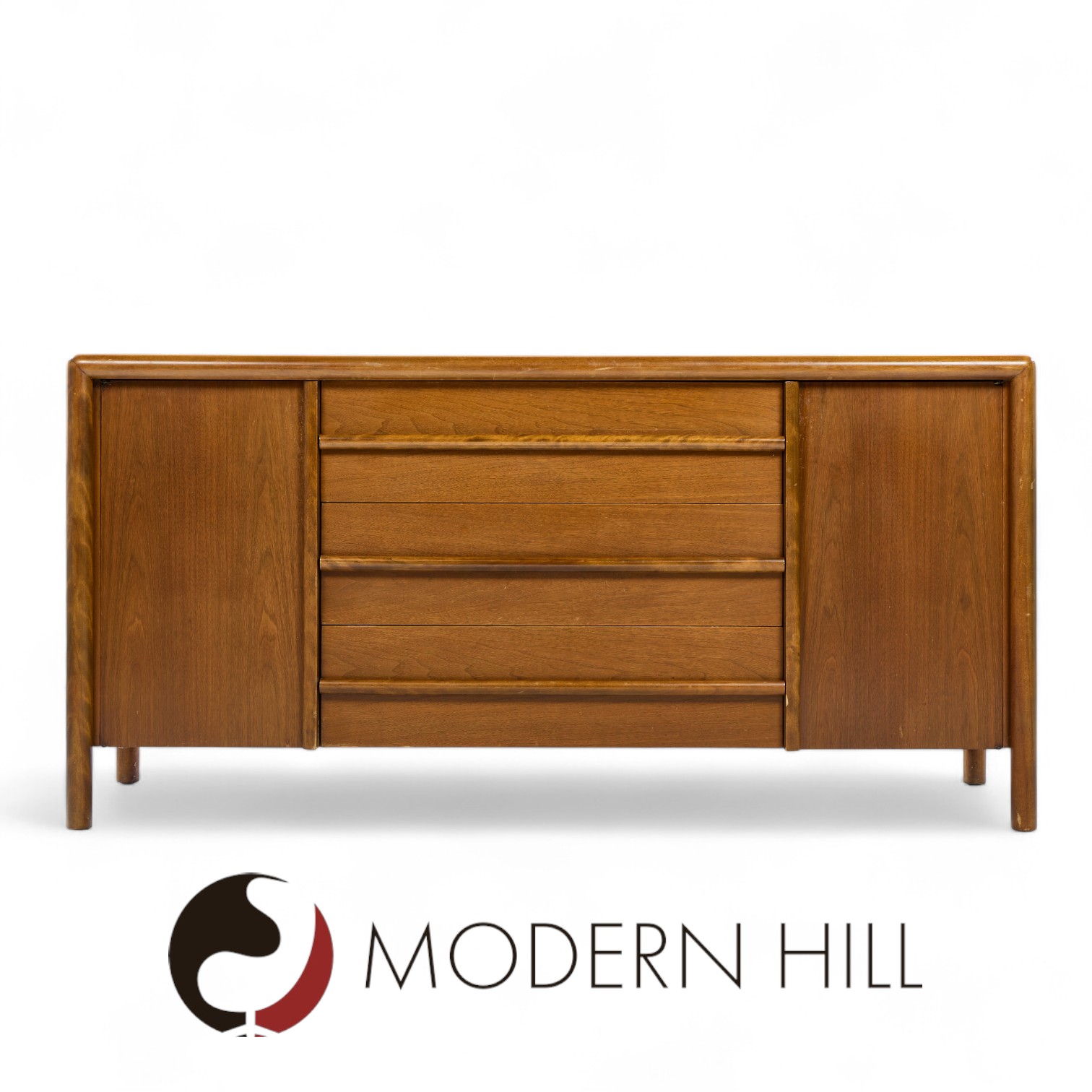 Robsjohn Gibbings for Widdicomb Mid Century Walnut Credenza